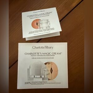 💜 Charlotte Tilbury Charlottes Magic Cream Moisturizer Samples x2